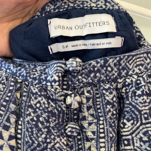 Urban Outfitters- Women Blue Mini Dress size S- Made in India - Picture 14 of 14